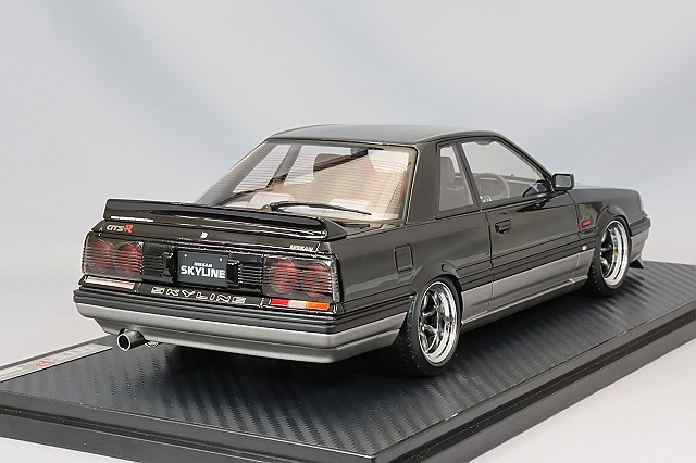 イグニッションモデル 1/18 日産 スカイライン GTS-R (R31) ブラック