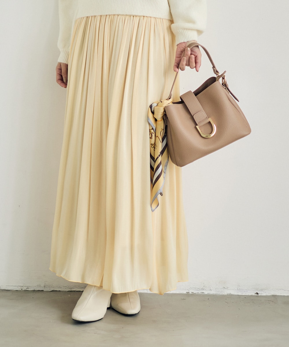 シアーラメヨーリューロングスカート - 12Twelve Agenda(トゥエルブ