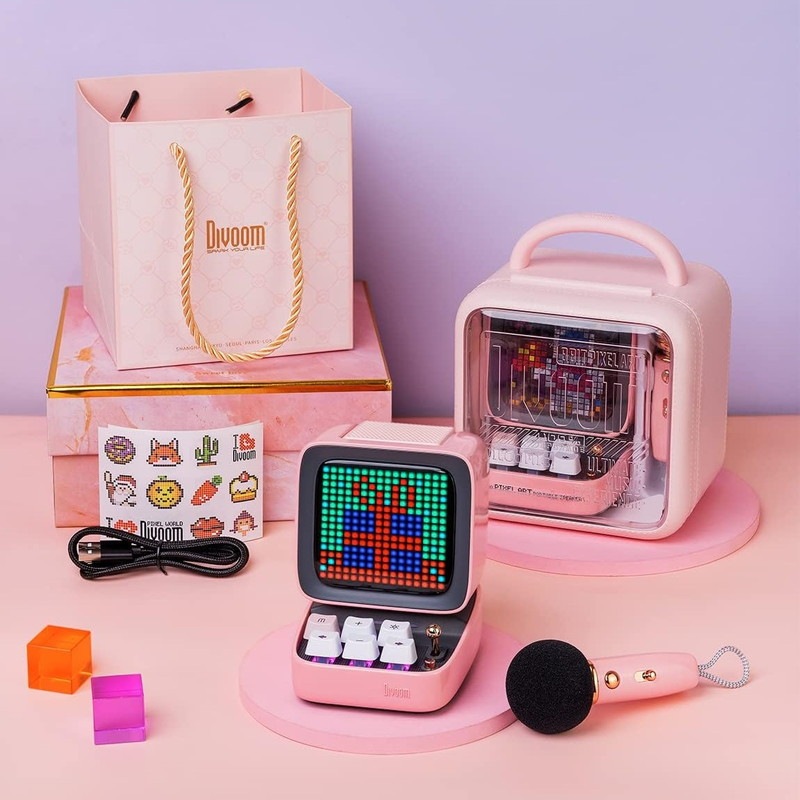 90100058201』Divoom Ditoo-Mic Bluetooth スピーカー マイク付き