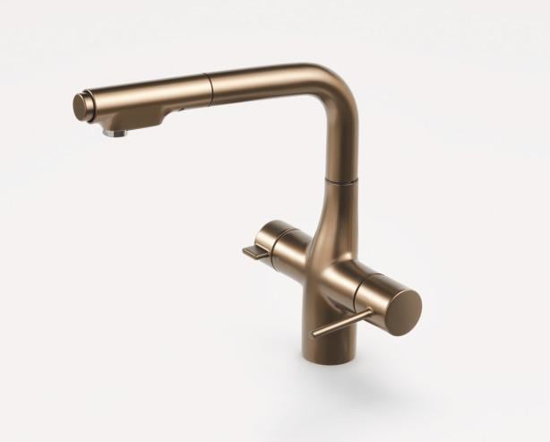 浄水器 一般地用 クリナップ ZZKM6381ECBR スタイリッシュ水栓Efine