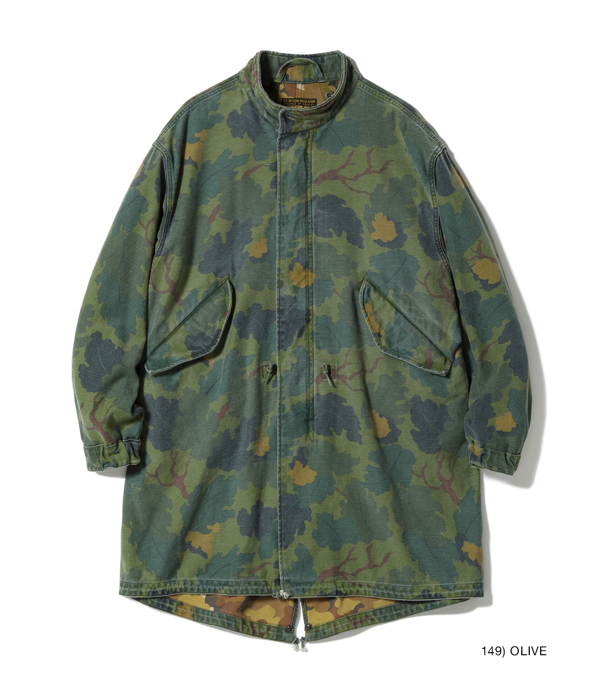 Lot No. BR15578 / Type M-65 (NO HOOD) “MITCHELL PATTERN CAMOUFLAGE