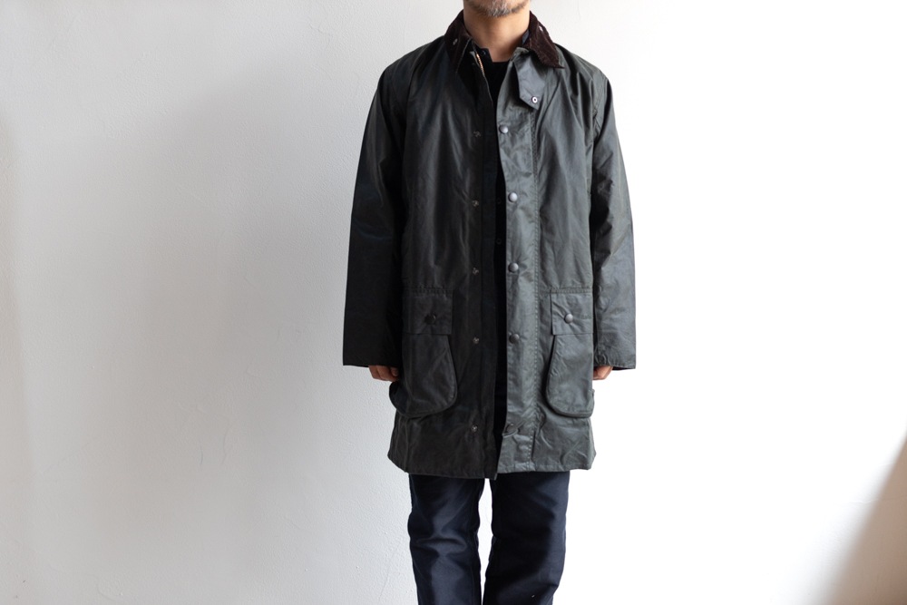 BARBOUR バブアー | BORDER WAX JACKET Col : SAGE 公式通販 - t.m.p.