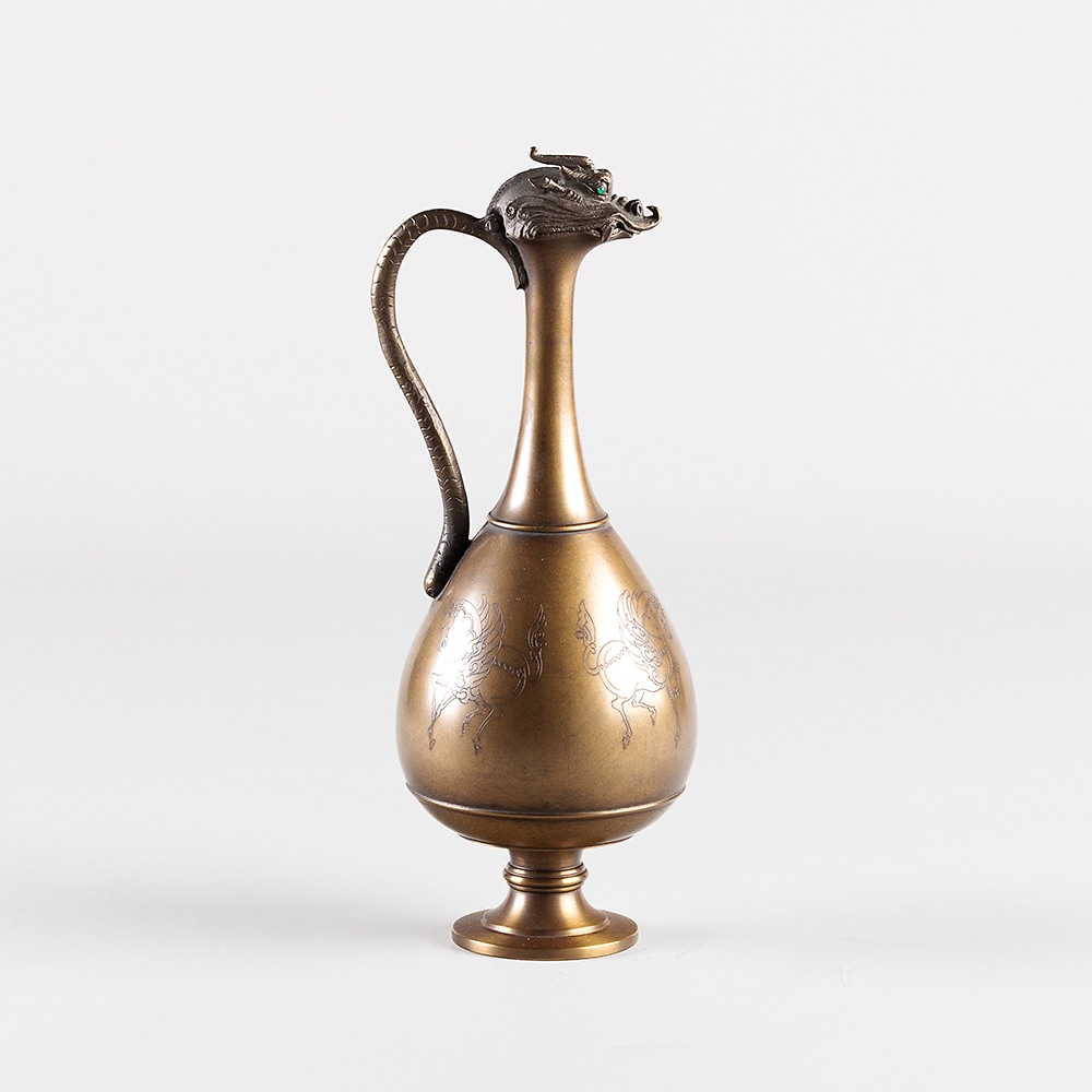 佐渡名工 光斎造　螭龍 銅置物　古美術 アンティーク　　246 佐渡名工 光斎造 螭龍 銅置物 古美術 アンティーク 246