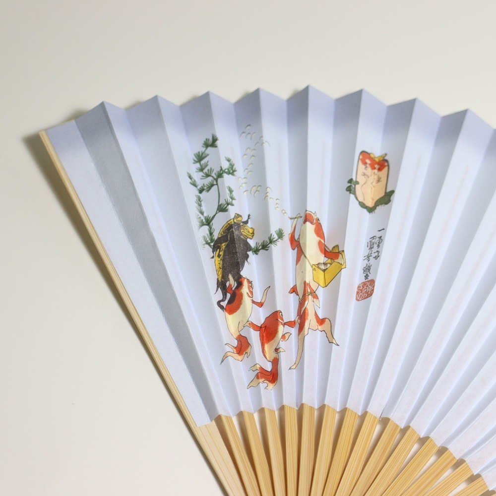 扇子 金魚づくし | 扇子・うちわ | 東京国立博物館ミュージアムショップ