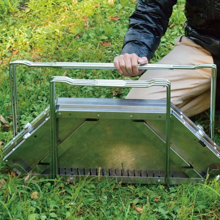 snow peak スノーピーク ジカロテーブル 収納ケース付き 焚き火