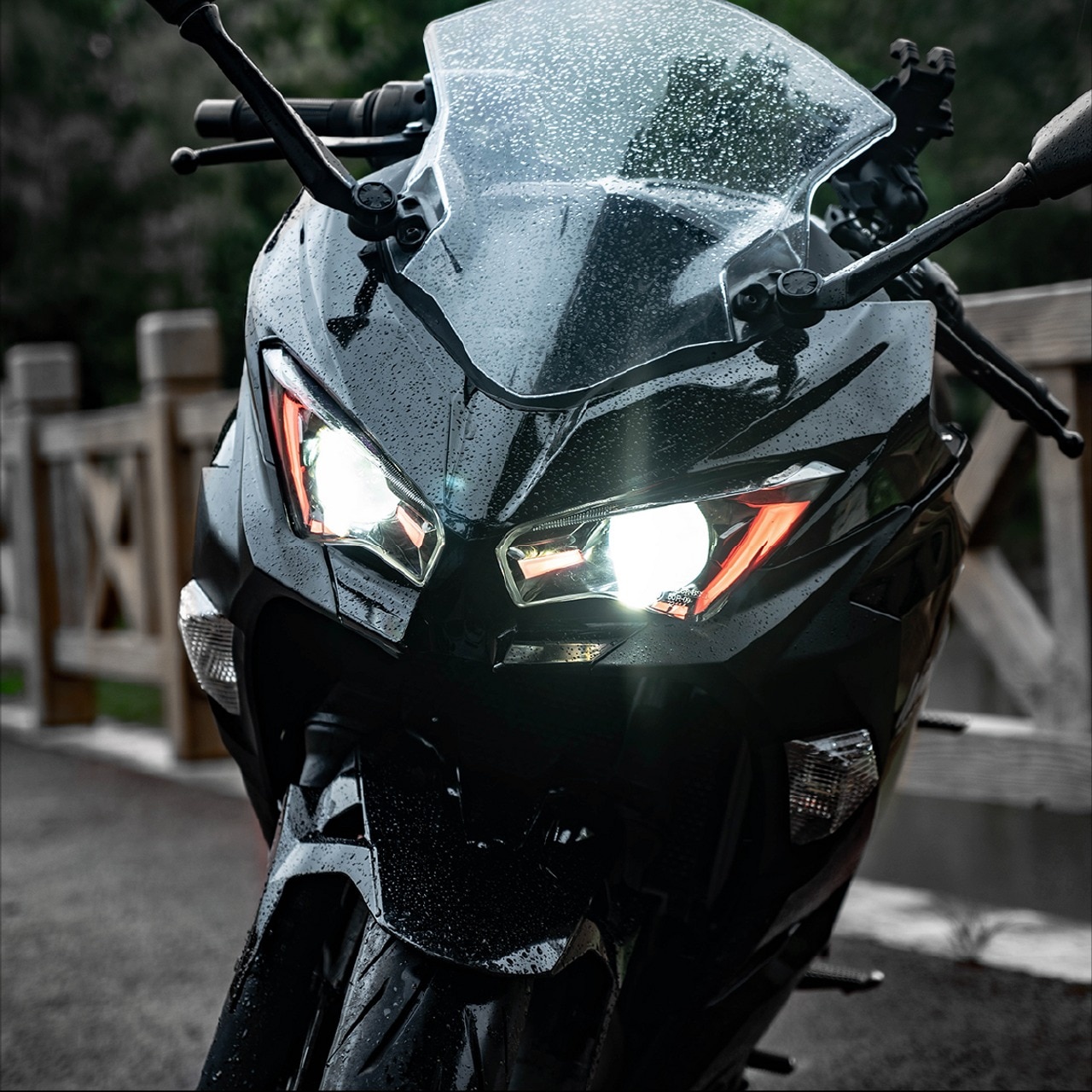 Kawasaki ZX-25R 20-24年 フルLED カスタムヘッドライト | ヘッド