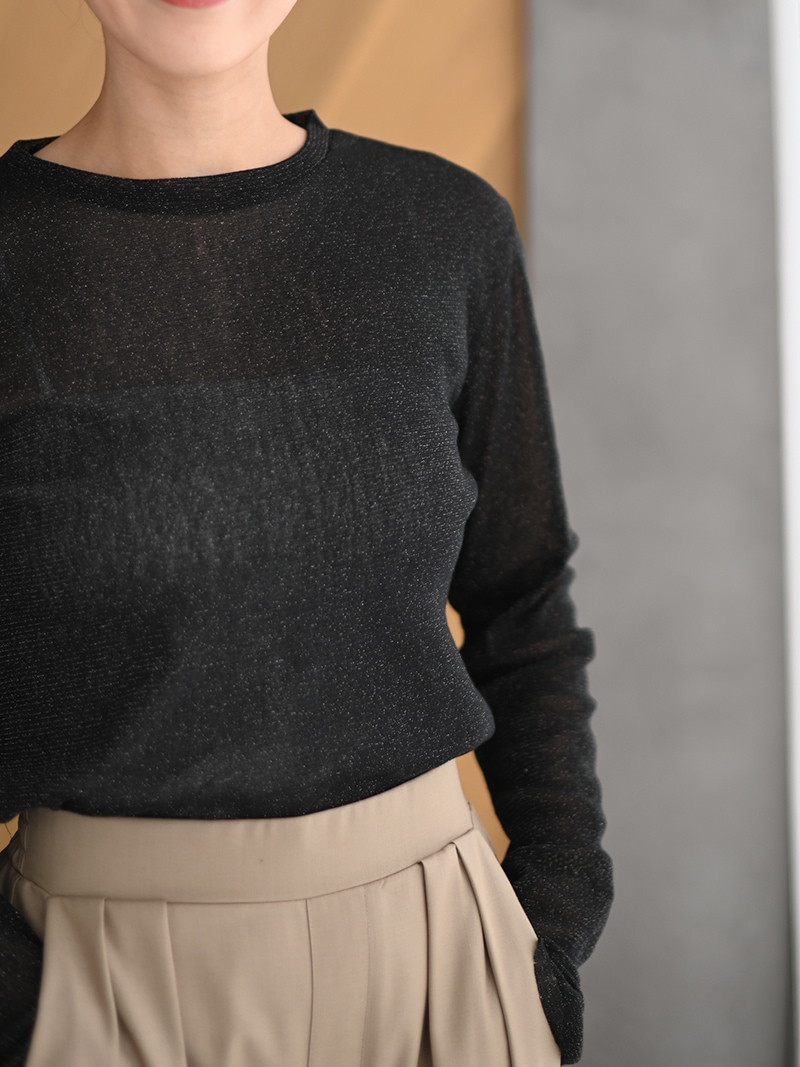 ラメシアーカットソー | Tops,Tシャツ | | TREFLE＋1（トレフルプラス