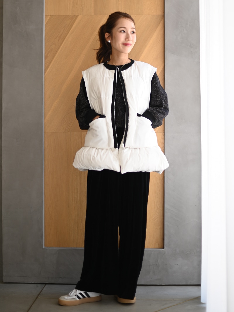 4wayダウンジャケット(WHITE) | Outer | | TREFLE＋1（トレフルプラス