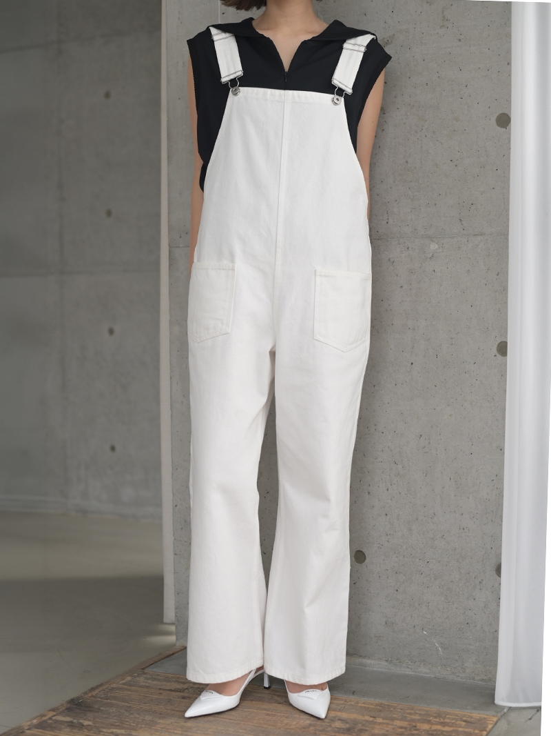 デニムオーバーオール(WHITE) | Onepiece,サロペット | | TREFLE＋1
