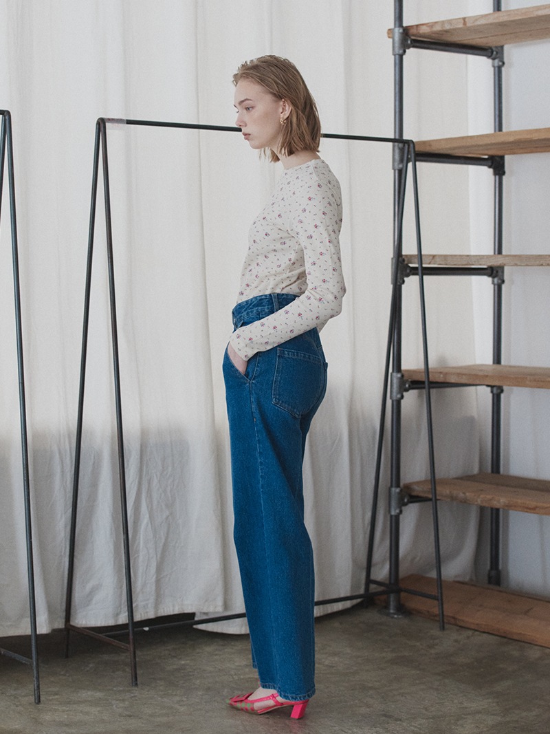 フラワーワッフルカットソー | Tops,Tシャツ | | TREFLE＋1（トレフル