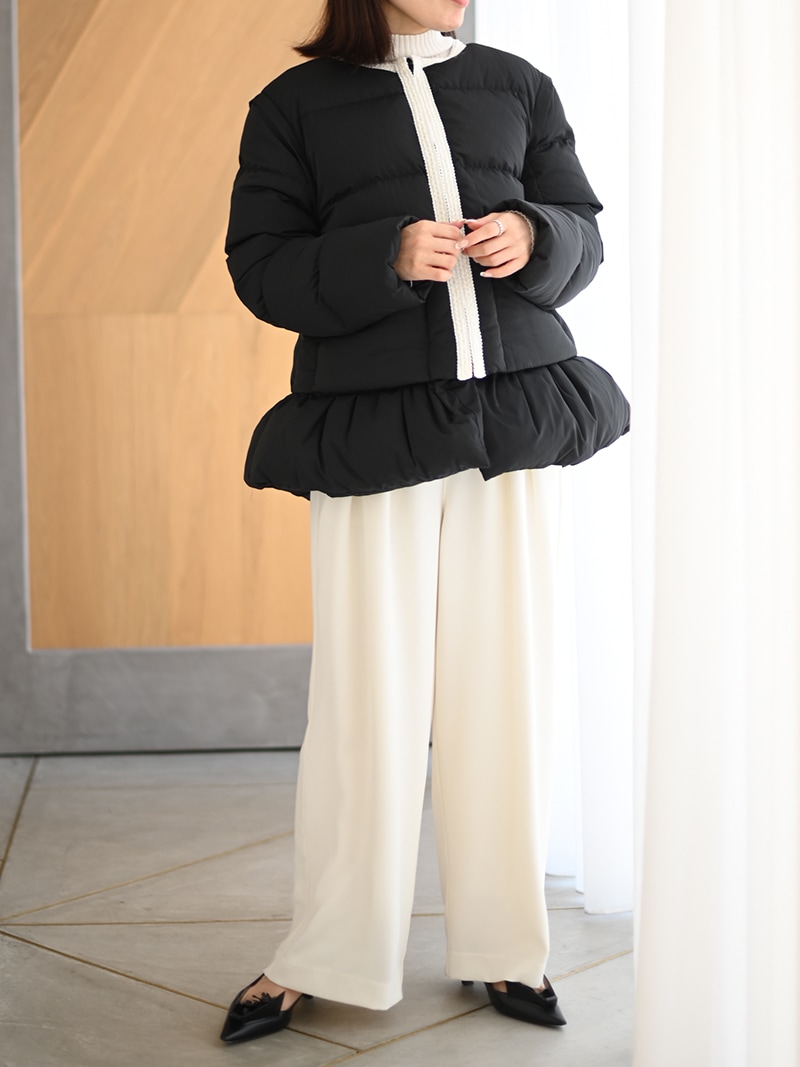 4wayダウンジャケット(BLACK) | Outer | | TREFLE＋1（トレフルプラス