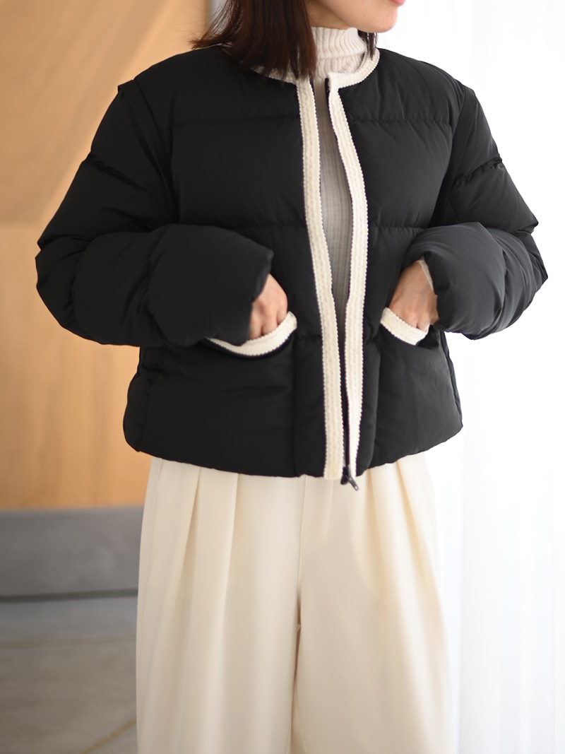 4wayダウンジャケット(BLACK) | Outer | | TREFLE＋1（トレフルプラス