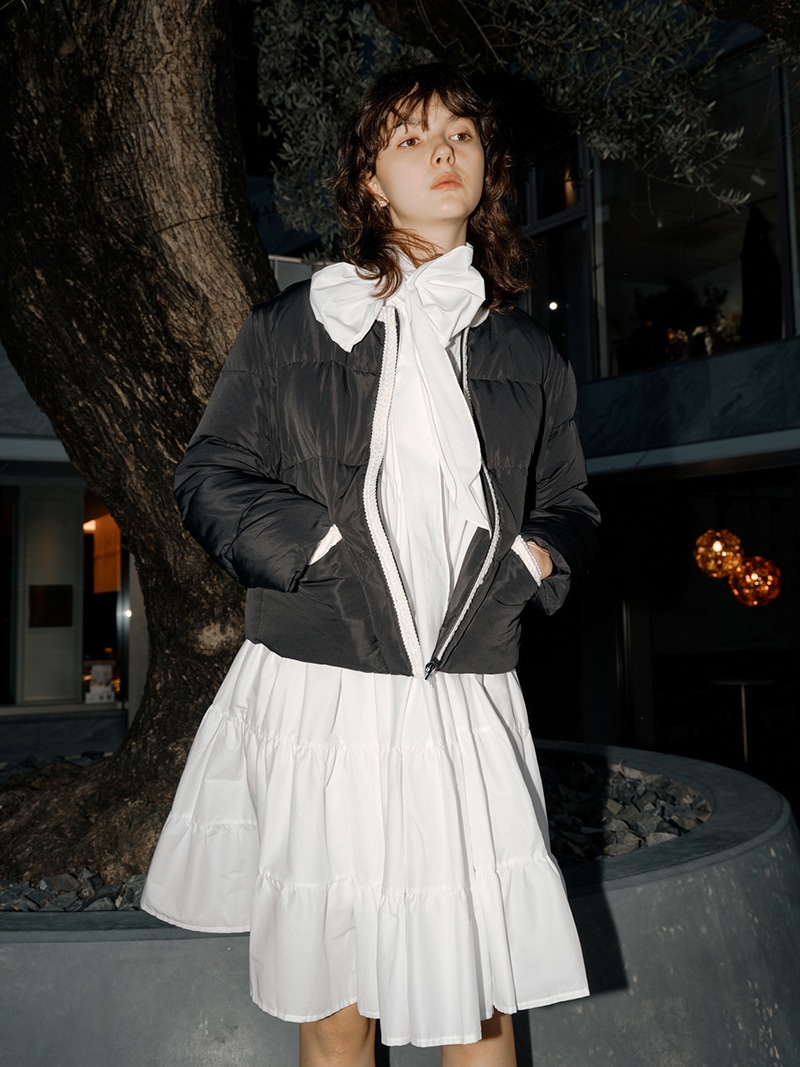 4wayダウンジャケット(BLACK) | Outer | | TREFLE＋1（トレフルプラス