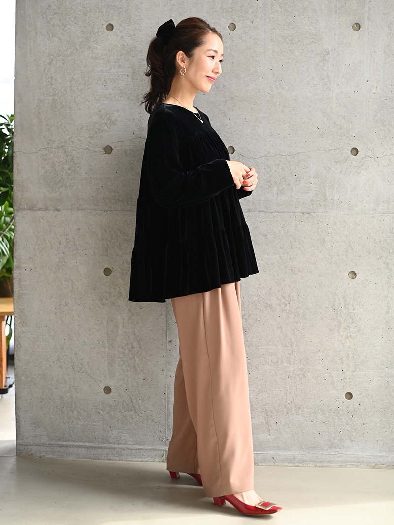 ベロアフェアリートップス | Tops,トップス | | TREFLE＋1（トレフル