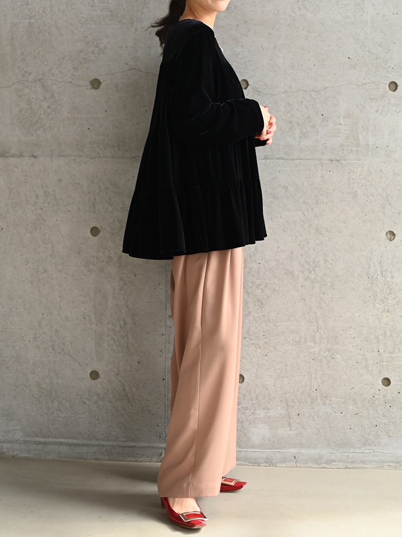 ベロアフェアリートップス | Tops,トップス | | TREFLE＋1（トレフル