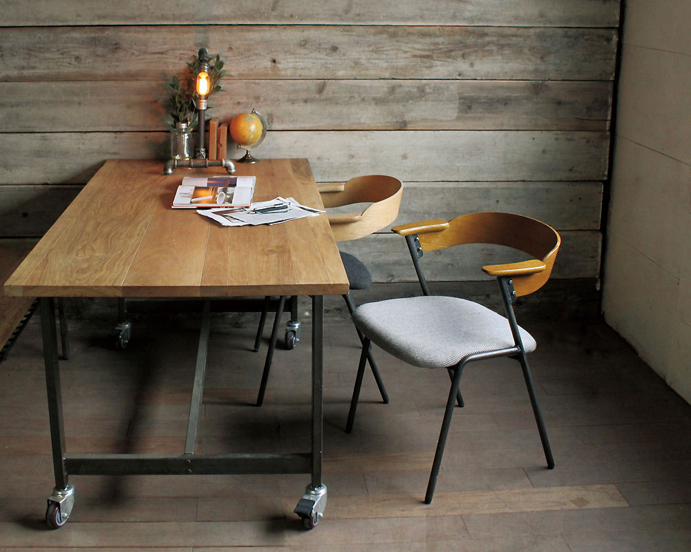 a.depeche/アデペシュ｜ダニス ショートアームチェア ナチュラル