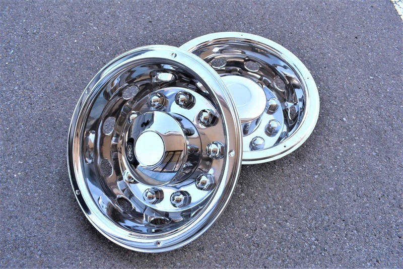 ステンレス ホイールライナー ホイールカバー 22.5インチ 10穴 前後4枚