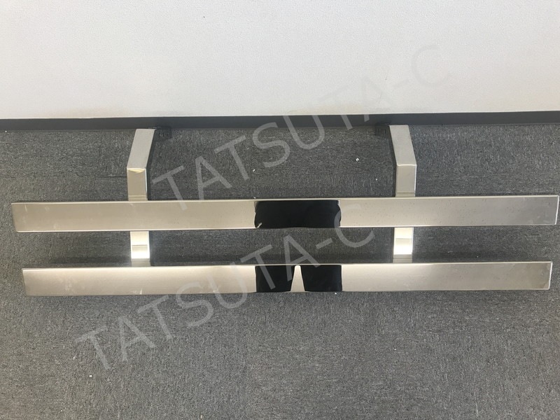 鏡面ステンレス サイドバンパー 1600mm ステー4本付き 左右セット