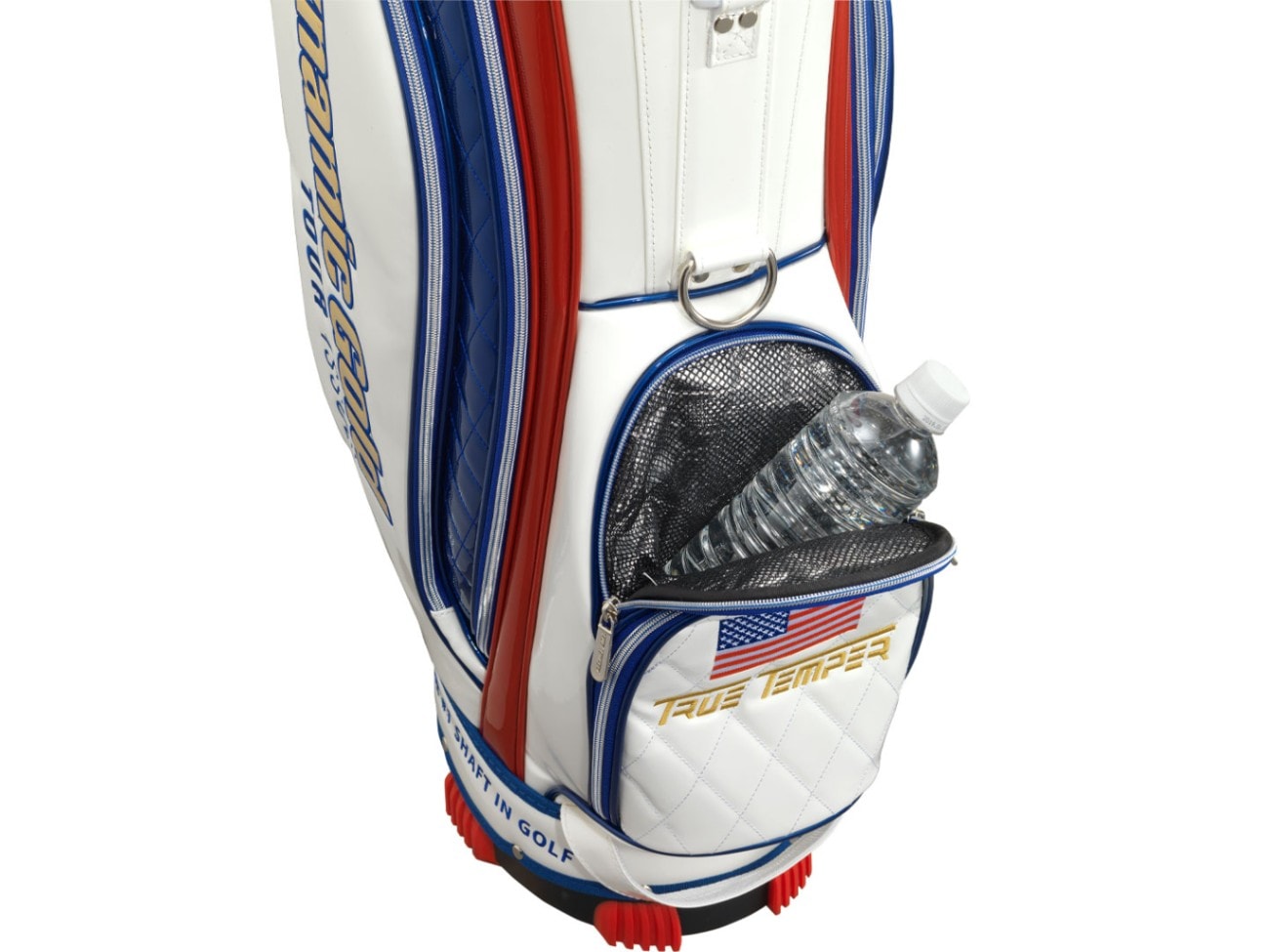 ダイナミックゴールドスタンドキャディーバッグ ホワイト