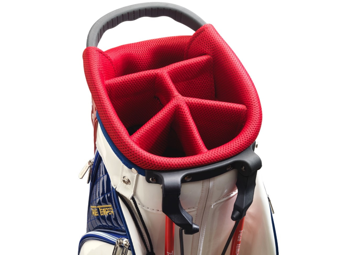 ダイナミックゴールドスタンドキャディーバッグ ホワイト