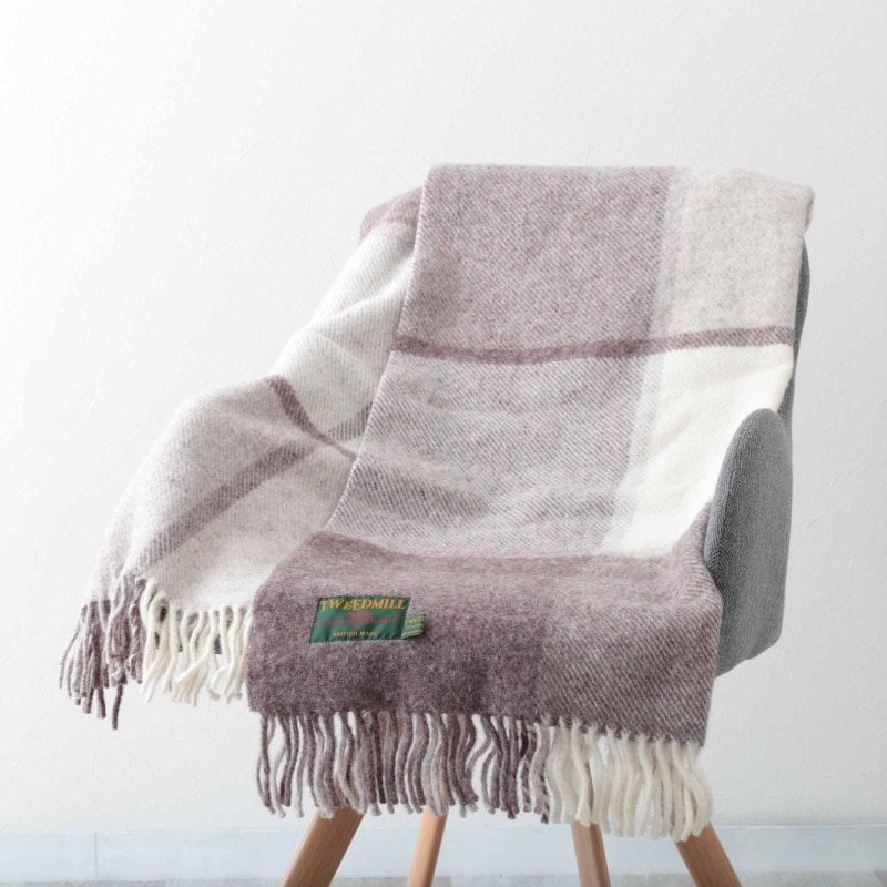 ブランケット ニーラグ 70x183cm ブロックチェック ジェイコブ