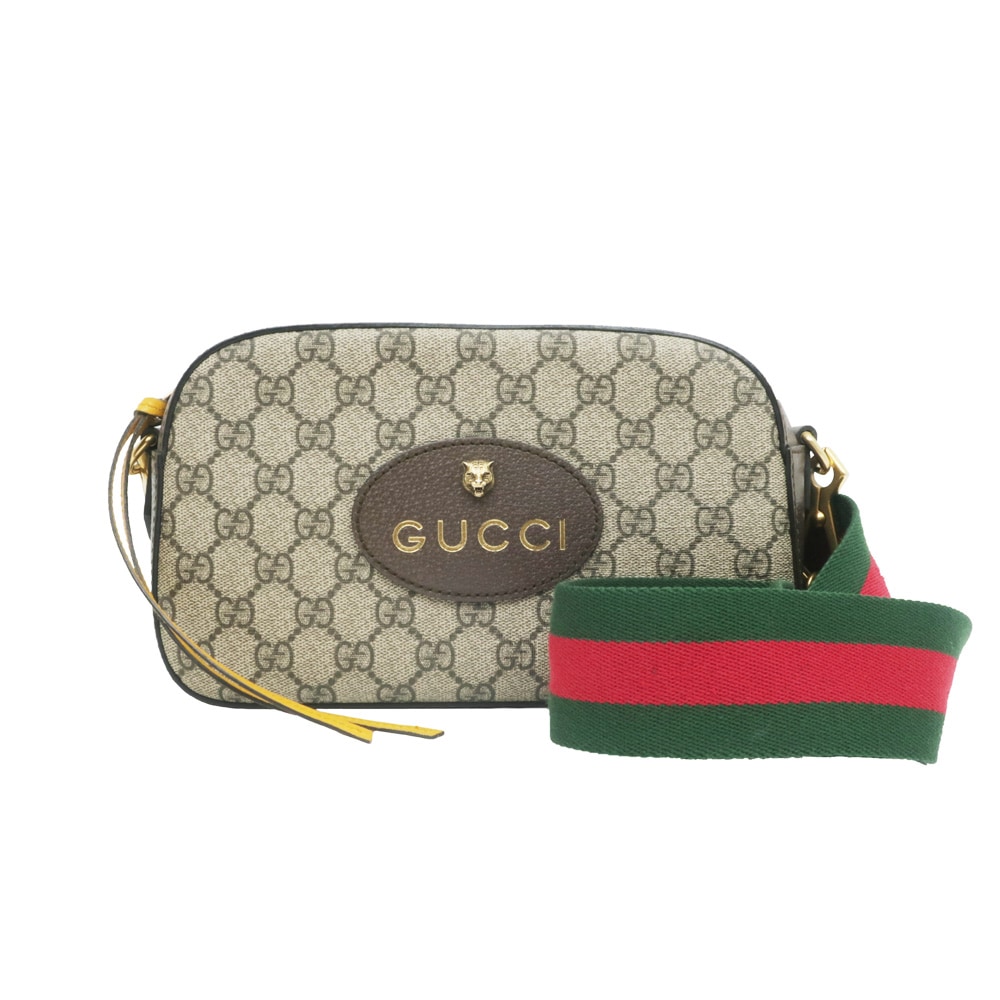 名東】【GUCCI】グッチ GGスプリーム ショルダーバッグ ネオ
