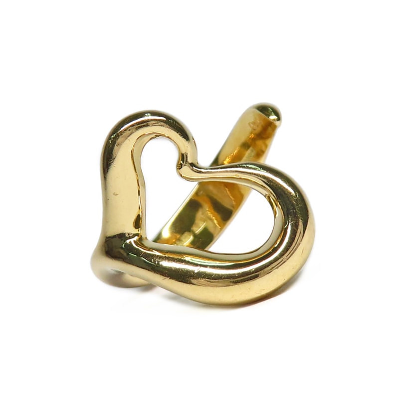 名古屋】【TIFFANY】ティファニー リング オープンハート ペレッティ