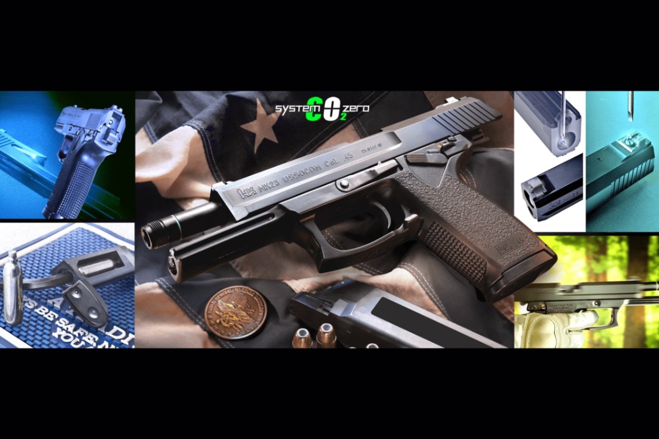 KSC MK23ソーコムピストル(CO2)ABS