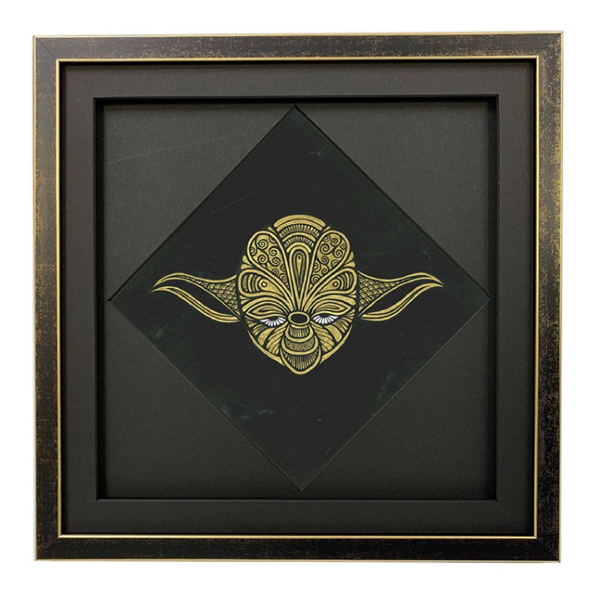 スター・ウォーズ 浮世絵木版画「ヨーダ」｜浮世絵工房