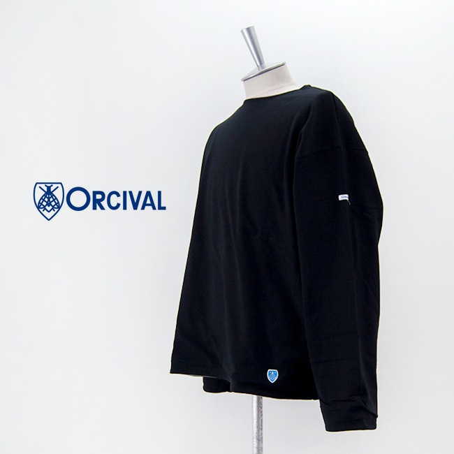 SOLDOUT】ORCIVAL オーシバル メンズ 裏フリース クルーネックプル