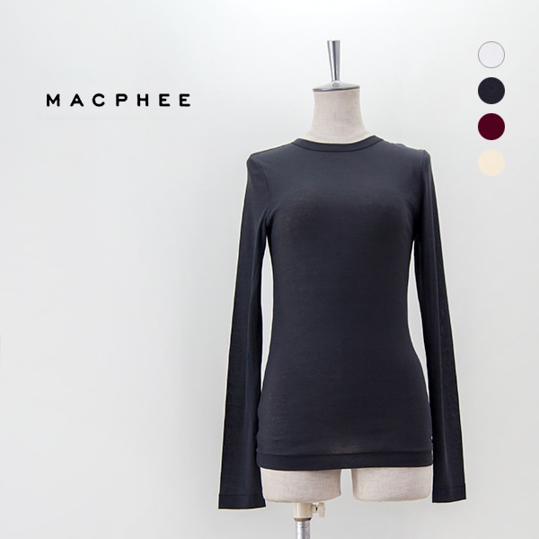 TOMORROWLAND MACPHEE マカフィー レディース シアージャージー クルー