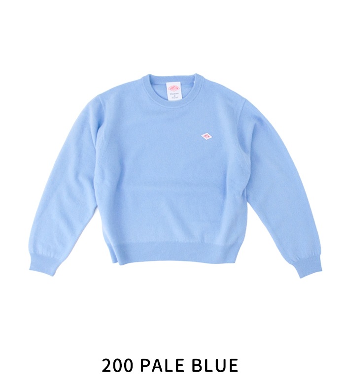 DANTON ダントン レディース ラムウール クルーネックニットプル