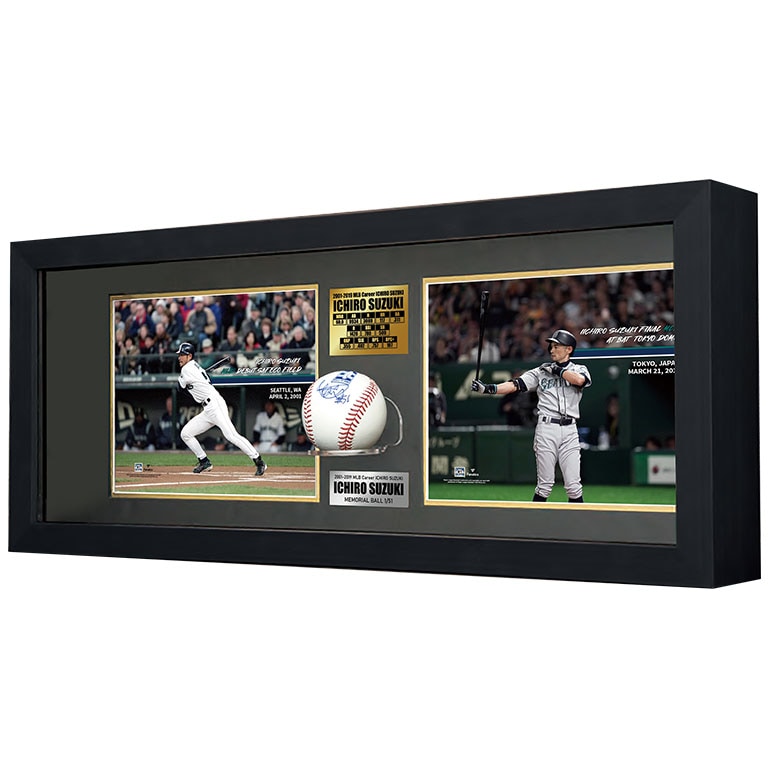 直送】 2025年米野球殿堂入り記念 ロゴ入りMLB公式ボール「イチロー