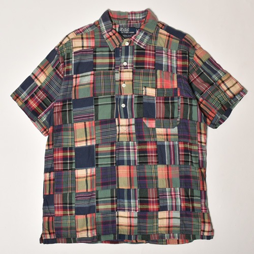 Polo Ralph Lauren/S/S Patchwork Shirt（ラルフローレン パッチワーク