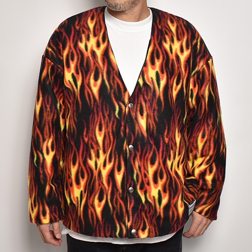 Towncraft/Reversible Fleece/Nylon Quilted Cardigan（タウンクラフト