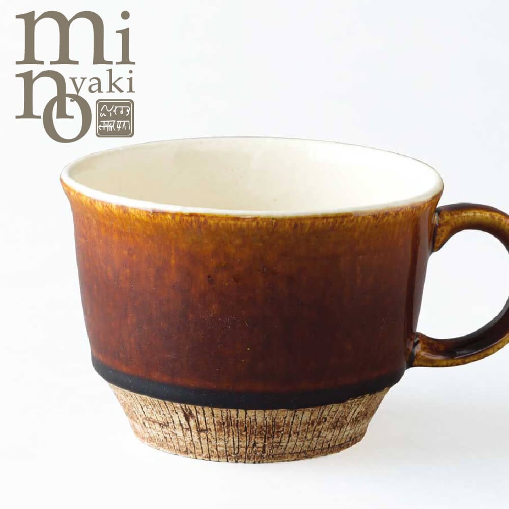クシ目削ぎビッグカップ ブラウン | すべての商品（All items
