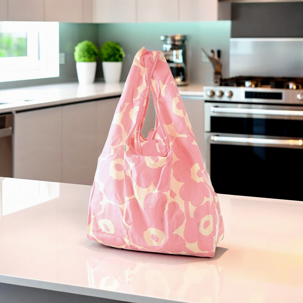 marimekko(マリメッコ) スマートバッグ エコバッグ ウニッコ ピンク