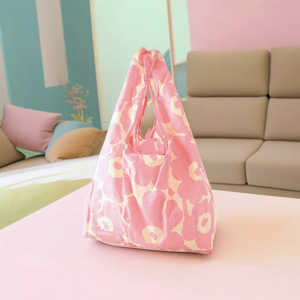 marimekko(マリメッコ) スマートバッグ エコバッグ ウニッコ ピンク