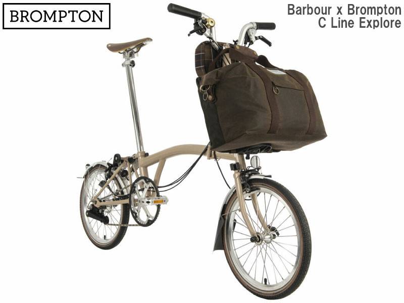 在庫有り)BARBOUR×BROMPTON バウバー×ブロンプトン C-LINE Cライン