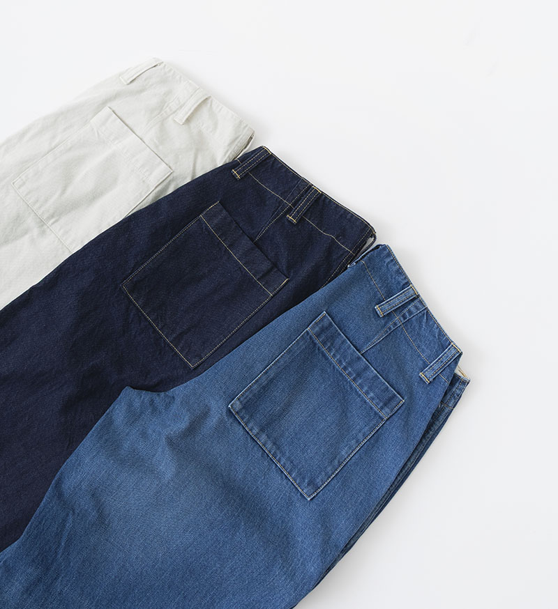 【veritecoeur】バーティカルポケットデニム / ST-182 veritecoeur】バーティカルポケットデニム / ST-182 | syozikiya