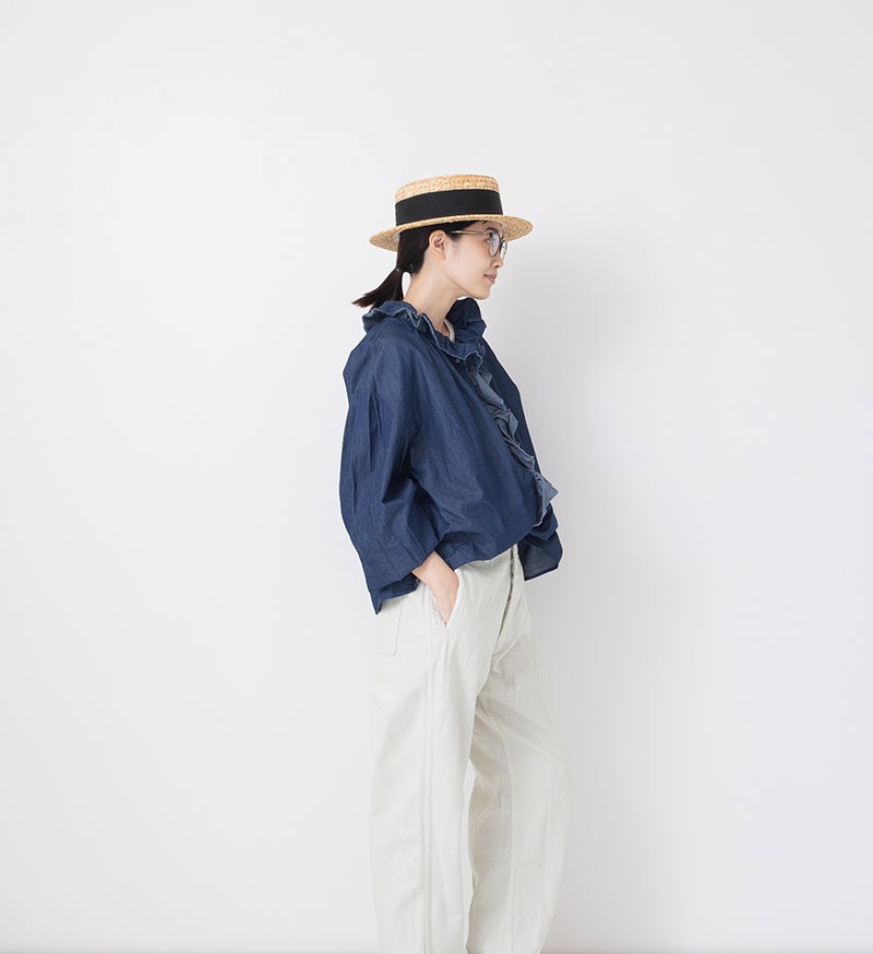 【veritecoeur】バーティカルポケットデニム / ST-182 veritecoeur】バーティカルポケットデニム / ST-182 | syozikiya