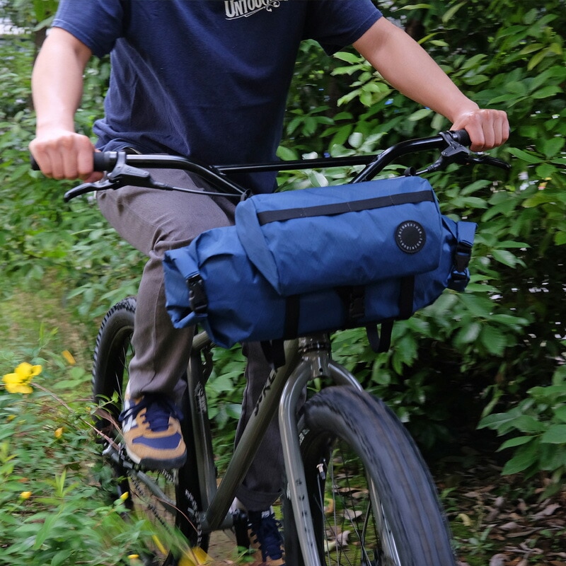 FAIRWEATHER handle bar bag + x-pac navy [フェアウェザー]