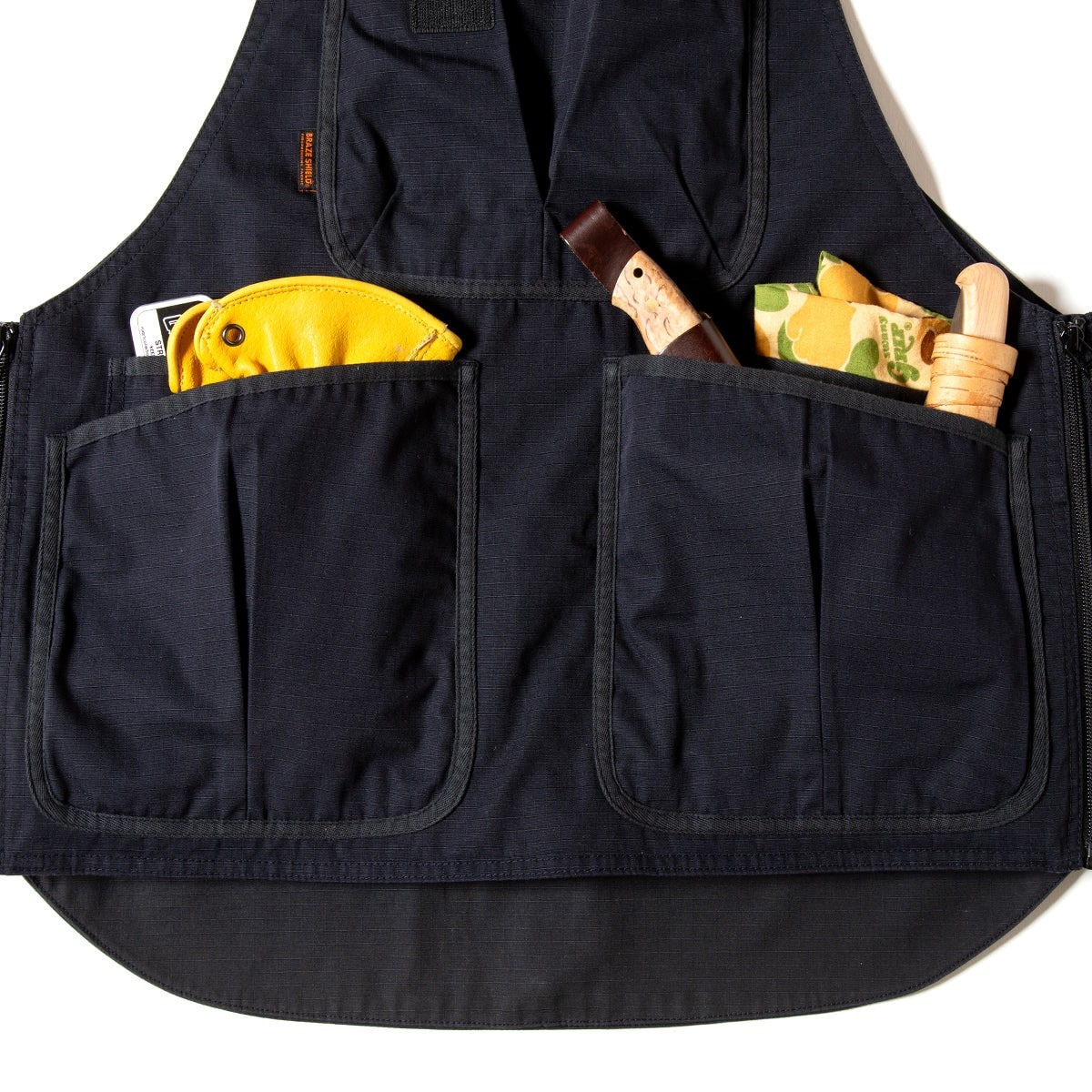 Grip Swany FIREPROOF APRON VEST BLACK [グリップスワニー]