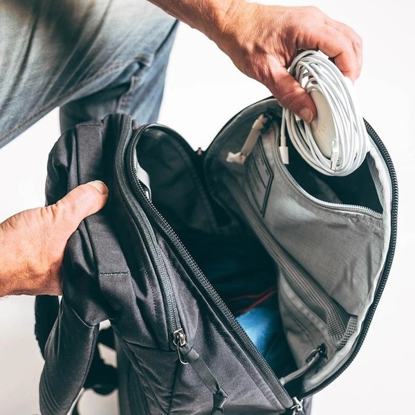 EVERGOODS CHZ26 - Civic Half Zip 26L Black [エバーグッズ]