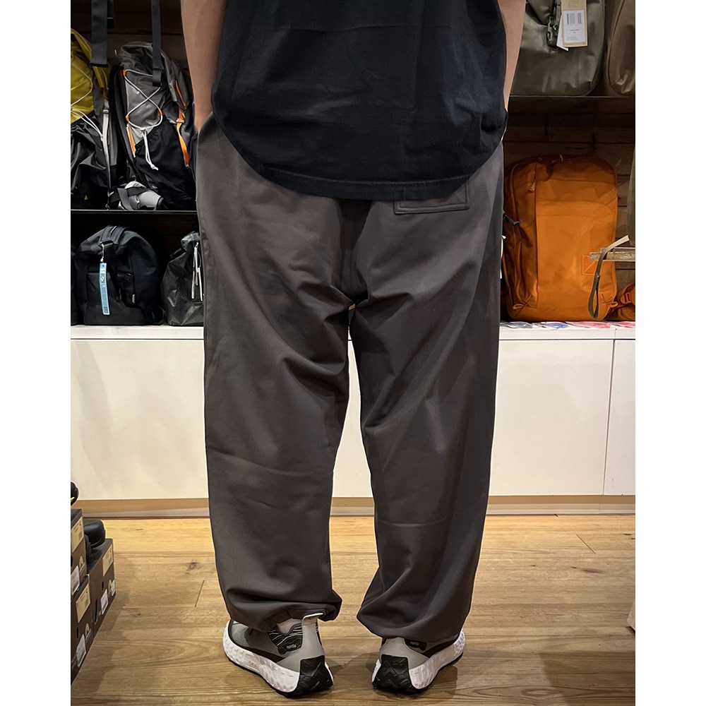 AXESQUIN.MODIFIED Warm Big Pants Charcoal [アクシーズクイン