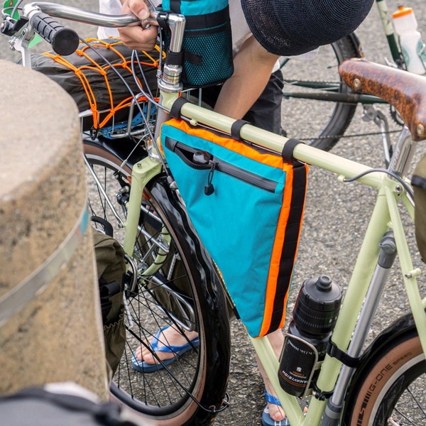 FAIRWEATHER frame bag ADV x-pac/black Mサイズ [フェアウェザー]