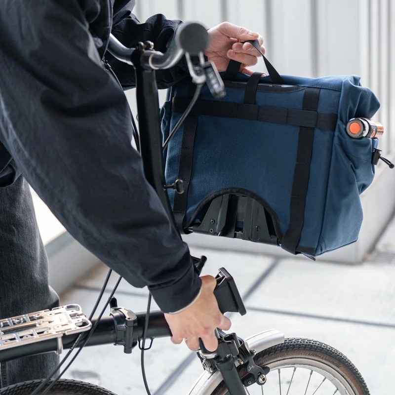 当日出荷可] FAIRWEATHER brompton bag mini フレームなし black
