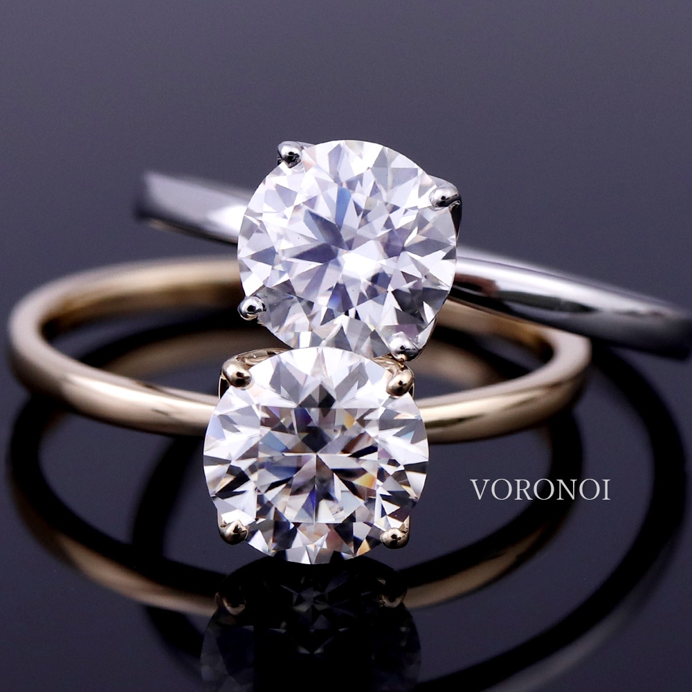 モアサナイト K10 リング