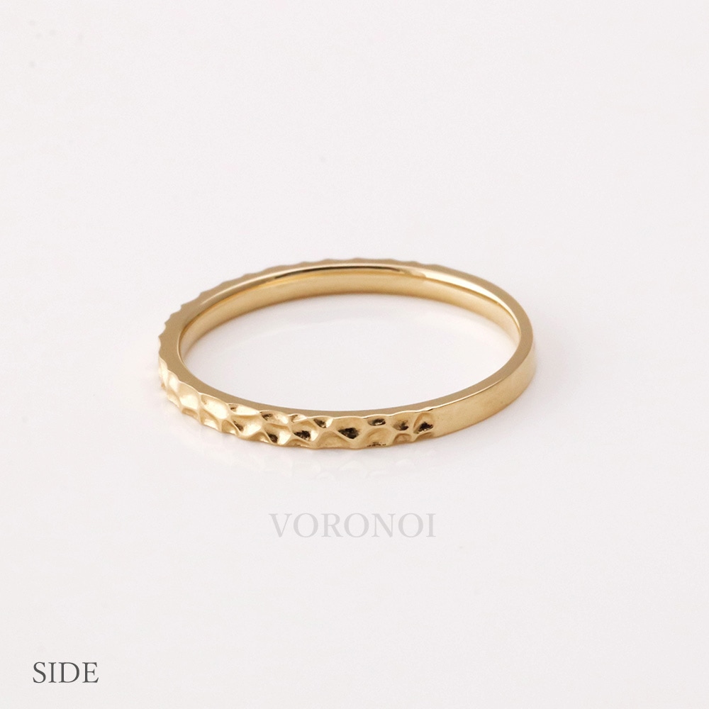 リング 2W × V字リング セット K18