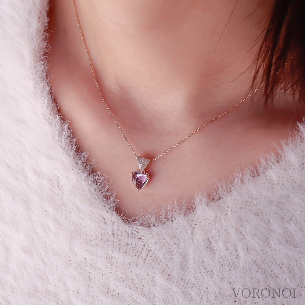 MINAMO-Triangle- ダイヤモンドネックレス